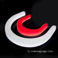 Oanpaste akryl neon tekens